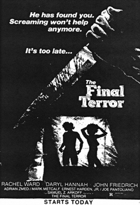 The Final Terror kids t-shirt