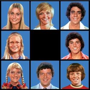 The Brady Bunch mouse pad