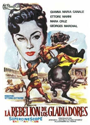 La rivolta dei gladiatori poster