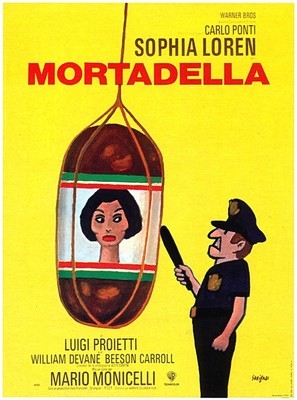 La mortadella Poster with Hanger
