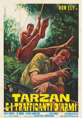 Tarzan and the Four O&#039;Clock Army Wooden Framed Poster