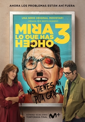 &quot;Mira lo que has hecho&quot; Wooden Framed Poster