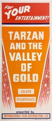 Tarzan and the Valley of Gold Wood Print