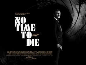 No Time to Die Wooden Framed Poster
