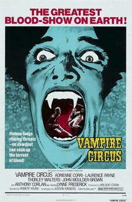 Vampire Circus Wooden Framed Poster