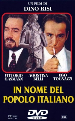 In nome del popolo italiano Canvas Poster