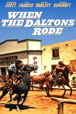 When the Daltons Rode Metal Framed Poster