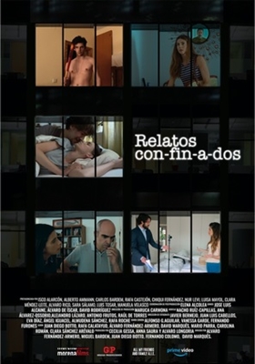 &quot;Relatos con-fin-a-dos&quot; Wooden Framed Poster