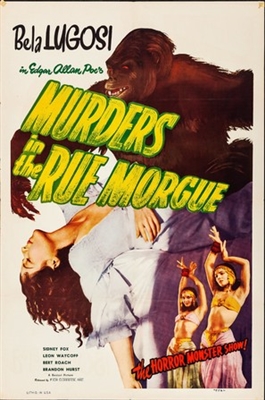 Murders in the Rue Morgue poster
