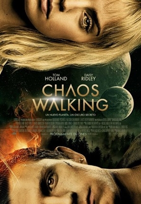 Chaos Walking Wooden Framed Poster