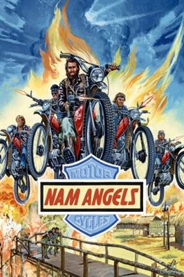 Nam Angels Metal Framed Poster