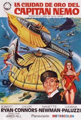 Captain Nemo and the Underwater City pillow