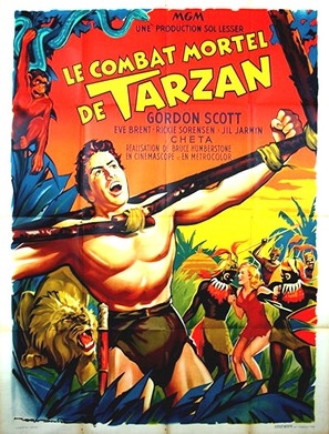 Tarzan's Fight for Li... pillow