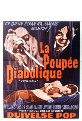 Devil Doll Wooden Framed Poster