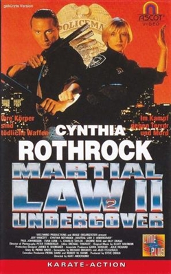 Martial Law II: Undercover Canvas Poster