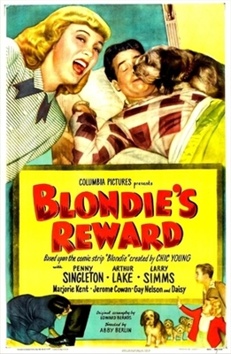 Blondie's Reward pillow