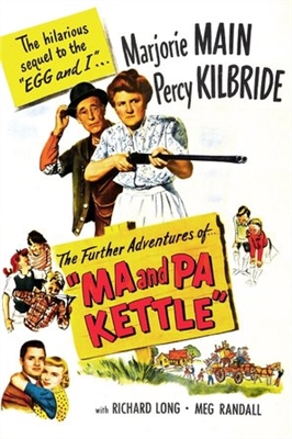 Ma and Pa Kettle pillow