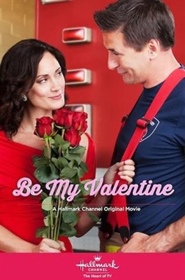 Be My Valentine Wooden Framed Poster