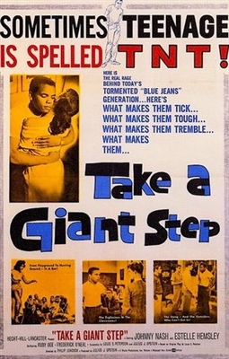 Take a Giant Step Canvas Poster