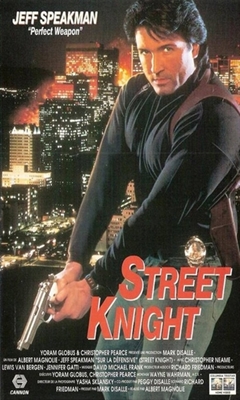 Street Knight Poster with Hanger