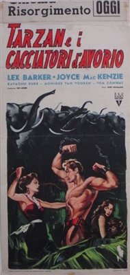 Tarzan and the She-Devil Metal Framed Poster