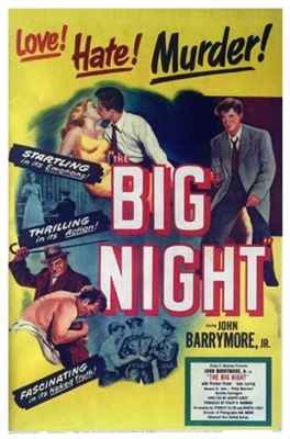 The Big Night Wooden Framed Poster