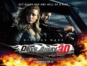 Drive Angry Canvas Poster
