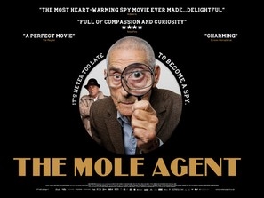 The Mole Agent pillow