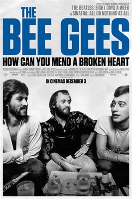 The Bee Gees: How Can You Mend a Broken Heart Poster with Hanger