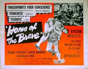 Home of the Brave Metal Framed Poster