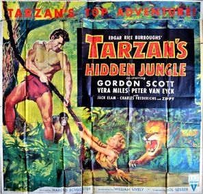 Tarzan's Hidden Jungl... Wooden Framed Poster