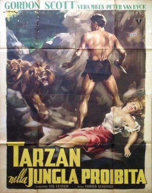 Tarzan's Hidden Jungl... Canvas Poster