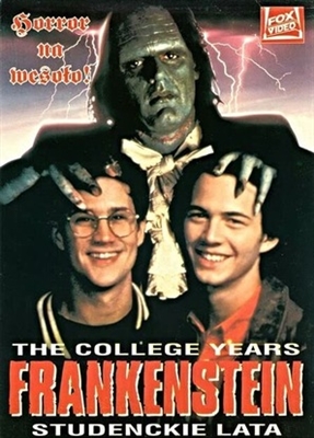 Frankenstein: The College Years Wood Print