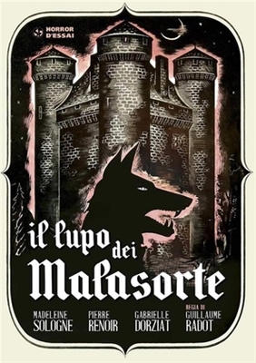 Le loup des Malveneur Wooden Framed Poster