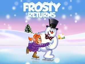 Frosty Returns Poster with Hanger