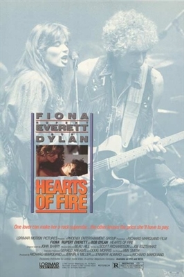 Hearts of Fire Poster with Hanger