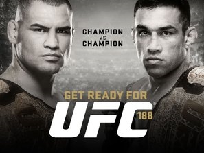 &quot;Get Ready for the UFC&quot; Poster with Hanger