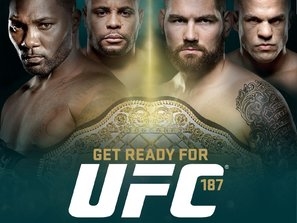 &quot;Get Ready for the UFC&quot; Metal Framed Poster