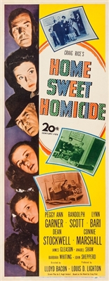 Home, Sweet Homicide Wooden Framed Poster