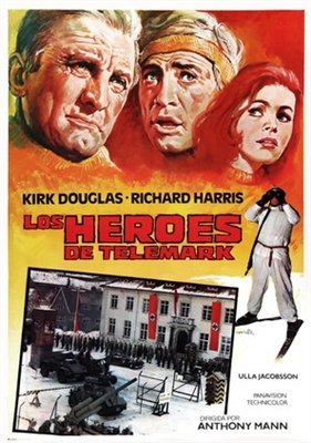 The Heroes of Telemark Wooden Framed Poster