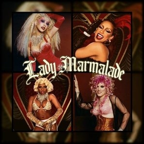 Christina Aguilera Feat. Lil Kim, Mya, P!Nk: Lady Marmalade tote bag #