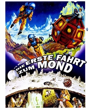 First Men in the Moon Metal Framed Poster