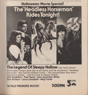The Legend of Sleepy Hollow Metal Framed Poster
