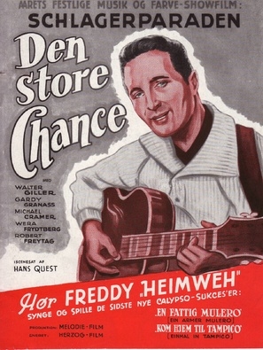 Die grosse Chance Poster with Hanger