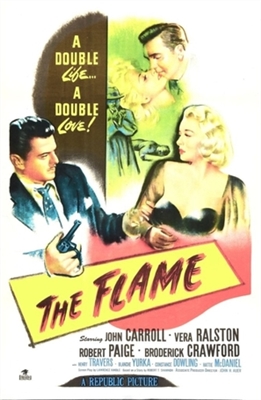 The Flame Wooden Framed Poster