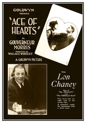 The Ace of Hearts Wooden Framed Poster
