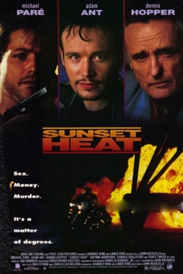 Sunset Heat Canvas Poster