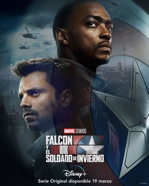 &quot;The Falcon and the Winter Soldier&quot; Canvas Poster