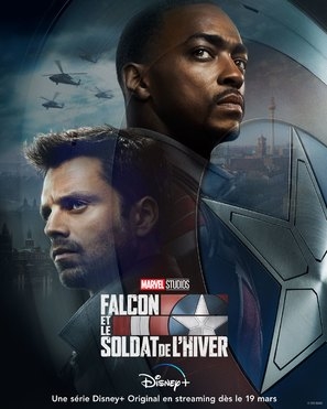 &quot;The Falcon and the Winter Soldier&quot; Metal Framed Poster