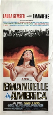 Emanuelle In America Metal Framed Poster
